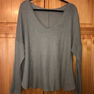 Comfy lounging sweater